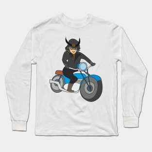 Biker Long Sleeve T-Shirt